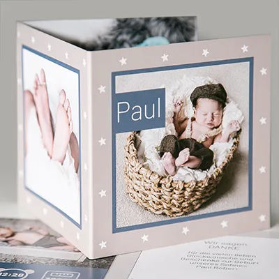 Zuckersüße Babykarte